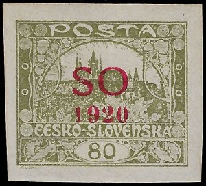 Eastern Silesia 1920 Sc 13 MLH vf