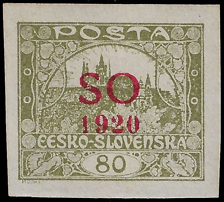 Eastern Silesia 1920 Sc 13 MLH vf