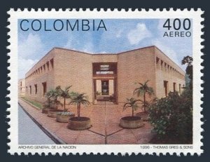 Colombia C888,MNH.Michel 2017. National Archives Building, 1996.