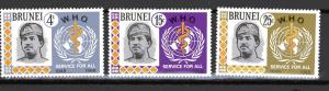 Brunei 150-152 MNH
