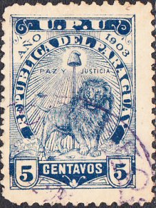 Paraguay #86 Used
