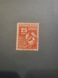 Stamps Spanish Andorra Scott #E5 nh