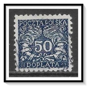 Poland #J28 Postage Due Used