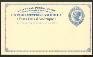 U.S. #UX5 MINT POSTAL CARD