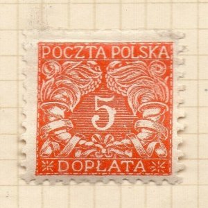 Poland 1919 Early Issue Fine Mint Hinged 5h. NW-184388