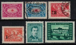 Yugoslavia #200-4,7*/u  CV $5.95