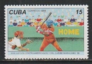 1998 Cuba - Sc 3944 - used VF - 1 single - Cent America & Caribbean Games