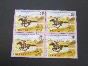 Liberia 1974 Sc 663-668 BLK(4) set MNH(CTO)