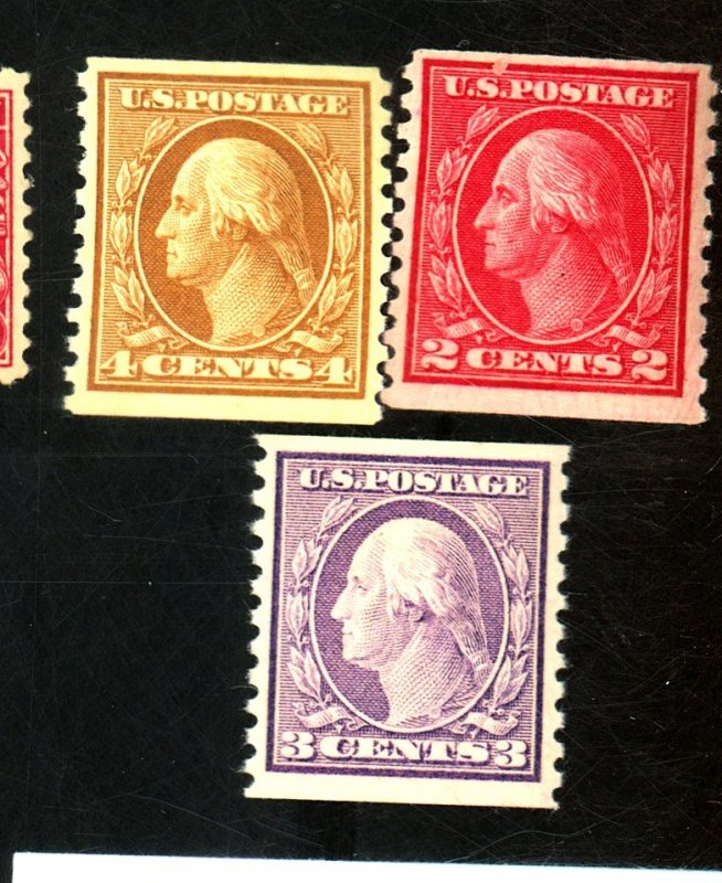 492-3 495 MINT FVF OG LH Cat $33