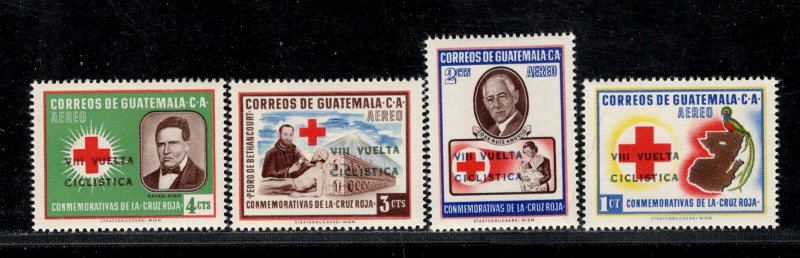 GUATEMALA SC# C219-22 FVF/MNH