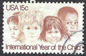 United States #1772 15¢ International Year of the Child (1979). Used.