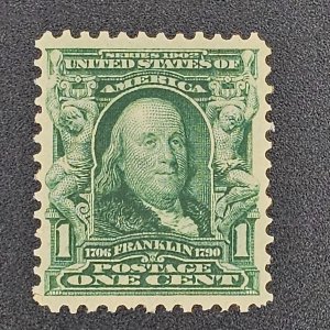 US 300 Mint VF-OG-NH