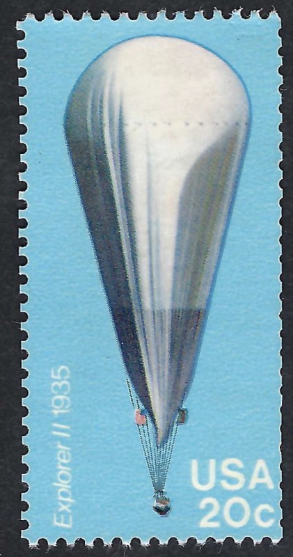 United States #2035 20¢ Ballooning (1983). Used.