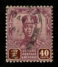 Malaya - Johore #115 used