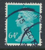 GB QE II Machin - SG Y1733   Used  64p 2 Bands