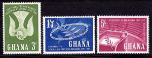 GHANA 101-103 Non-Aligned Nations Conference 1961 MNH