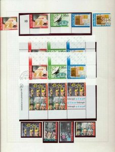 Netherlands Mid/Modern MNH Sheets Booklets Wildlife Red X 130Tro454