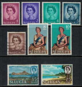 St. Lucia #182-8,90-1*/u  CV $5.75