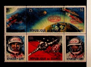 GUINEA Sc 388-93 NH SET OF 1969 - SPACE