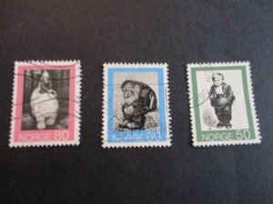 Norway #599-607 Used WDWPhilatelic (H6M4) 