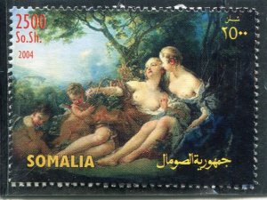 Somalia 2004 FRANCOIS BOUCHER Nudes Paintings 1 value Perforated Mint (NH)