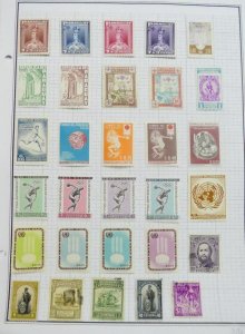 EDW1949SELL : PARAGUAY Mint & Used collection of 380 all different on album pgs