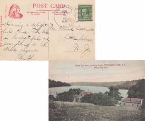 United States York Tennanah 1911 4b-bar  1894-1917  PPC (Birds Eye view, look...