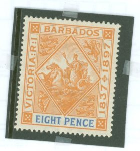 Barbados #67 var  Souvenir Sheet