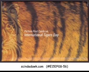 INDIA - 2018 INTERN. TIGERS DAY - SET OF 8 MAXI CARD IN A SPECIAL PACK