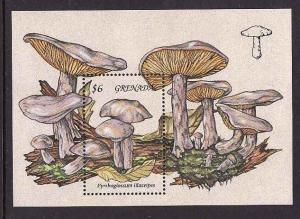 Grenada-Sc#2325-unused NH sheet-1994-Mushrooms-Fungi-