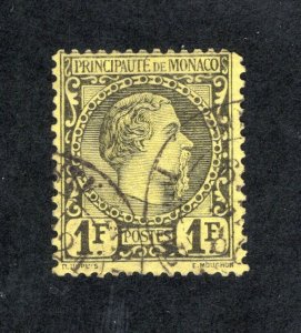 Monaco - Sc# 9 Used / Signed 3X       -          Lot 1225121