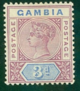 GAMBIA 24 MH (RL) 2819-20 CV $50.00 BIN $23.50