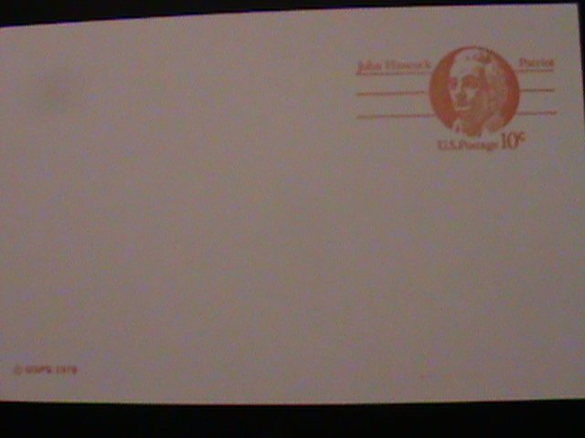 ​UNITED STATES-1978-VERY OLD-JOHN HANCOCK PATRIOT MNH-POST CARD-VERY FINE