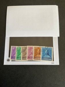 Stamp Luxembourg Scott #B67-72 used
