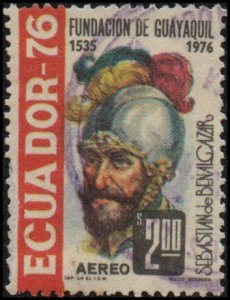 Ecuador C580 - Used - 2s Sebastian de Benalcazar (1976) +