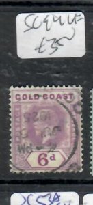 GOLD COAST  KGV  6D     SG 99   VFU    P0309H