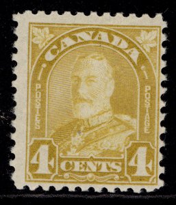 CANADA GV SG294, 4c yellow-bistre, M MINT. Cat £12.