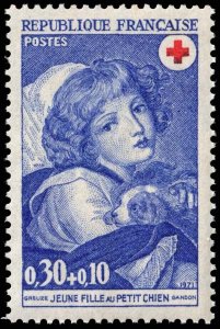 France - Scott B452 - Mint-Never-Hinged - Toning