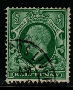 GB SGN46 1934 ½d GREEN INTERMEDIATE FORMAT FINE USED