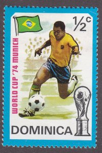 Dominica 395  World Cup Football 1974