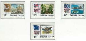Norfolk Island    MNH sc  194 - 197