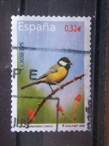 SPAIN, 2009, used 32c, birds