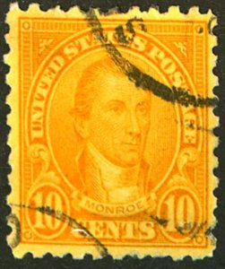 U.S. #642 USED