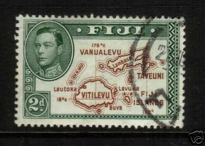 FIJI 1938 2d  KGVI  DIE2  FU   SG 254 