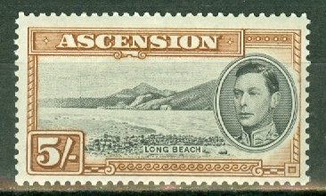JN: Ascension 48a MNH CV $100