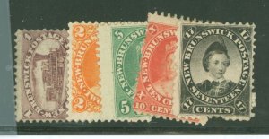 New Brunswick #6/11 Unused Multiple