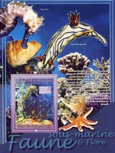 Guinea 2008 MNH - FAUNA- Underwater Fauna (Starfish). YT 860, Mi 5484/BL1506