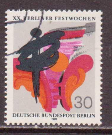 Germany (Berlin)   #9N302  used  (1970)   c.v. $0.55