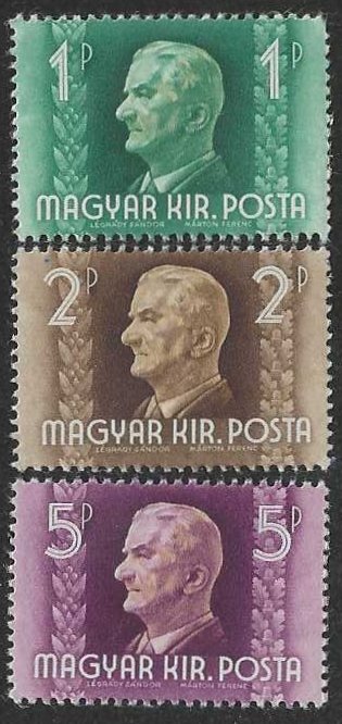 Hungary 570-572 MNH Complete SC:$2.75