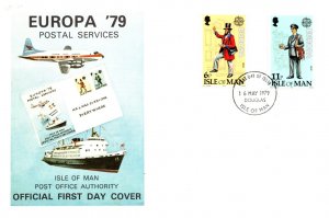 Isle of Man, Worldwide First Day Cover, Aviation, Ships, Europa